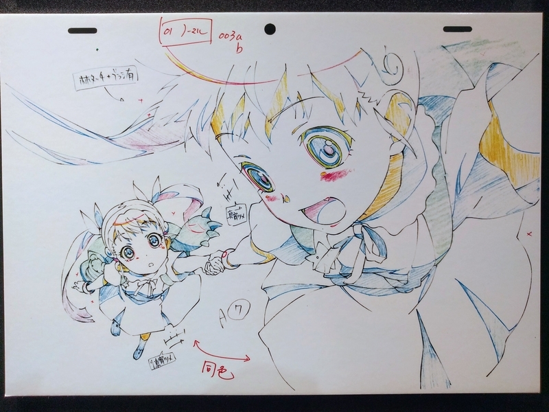 化物語・まよいマイマイのOP原画