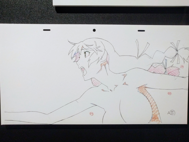化物語・つばさキャットのOP原画