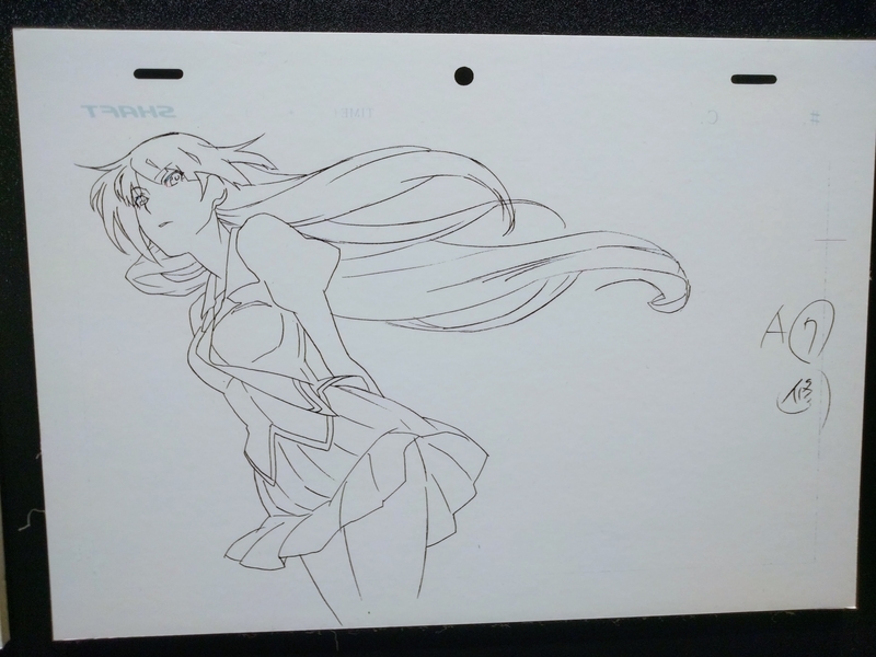 偽物語・かれんビーのOP原画