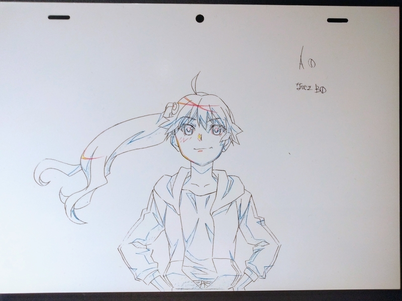 偽物語・かれんビーのOP原画