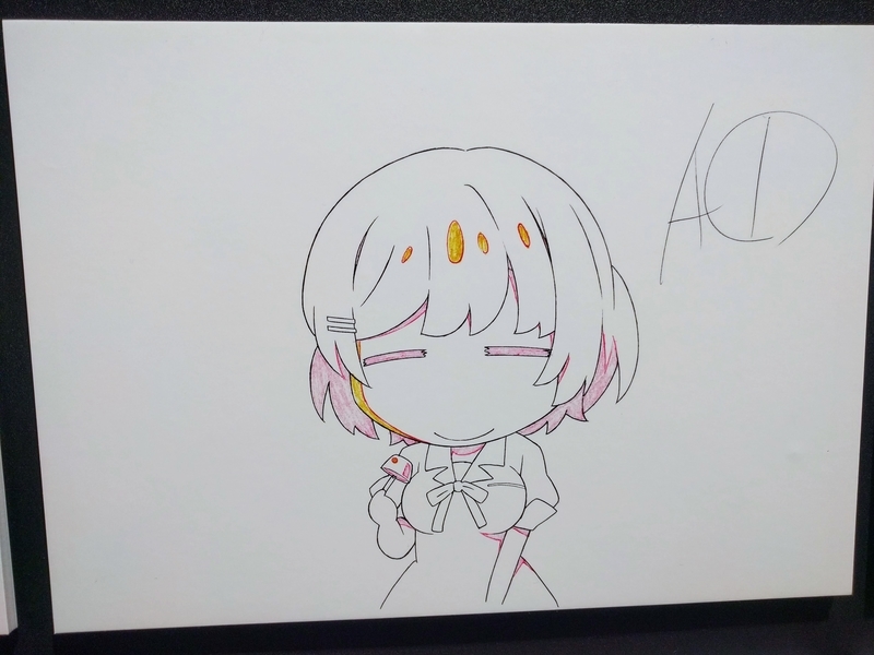 猫物語(白)・つばさタイガーのOP原画原画