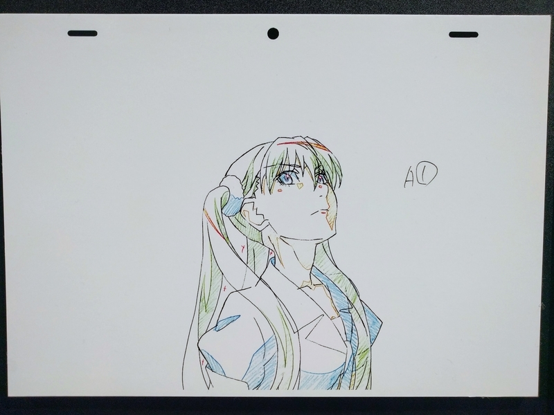終物語・そだちリドルのOP原画