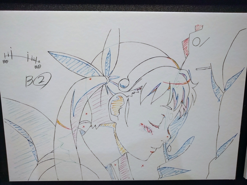 終物語・まよいヘルのOP原画