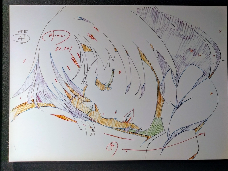 終物語・ひたぎランデブーのOP原画