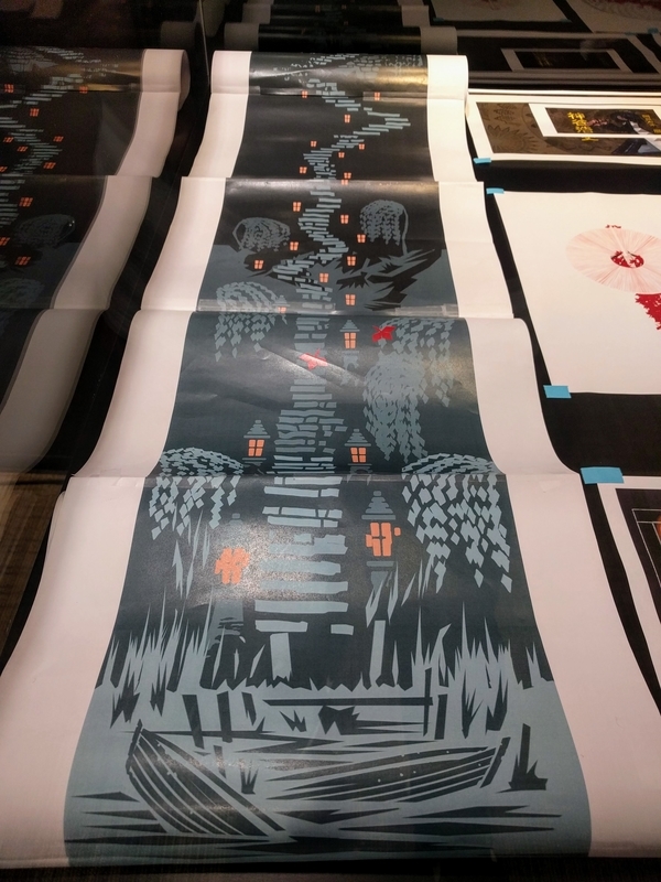 ウエダハジメによる終物語・しのぶメイルのOP原画