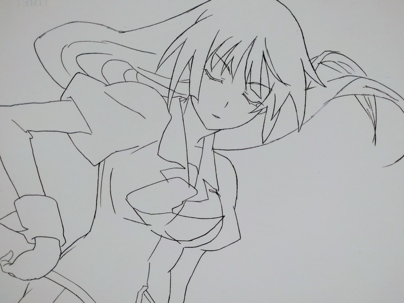 偽物語・かれんビーのOP原画
