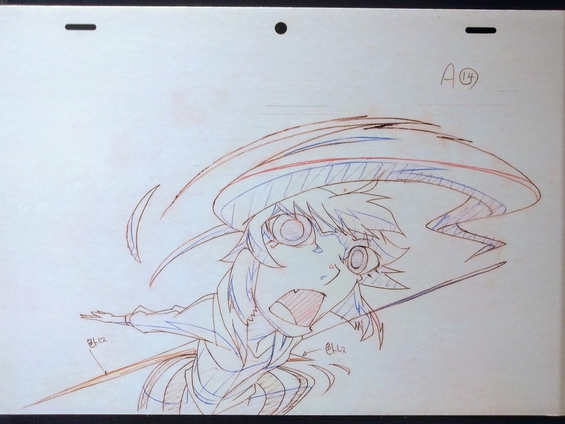 偽物語・かれんビーのOP原画