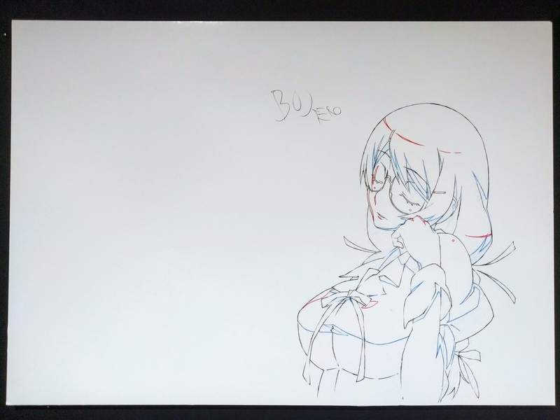 猫物語(黒)・つばさファミリーのOP原画