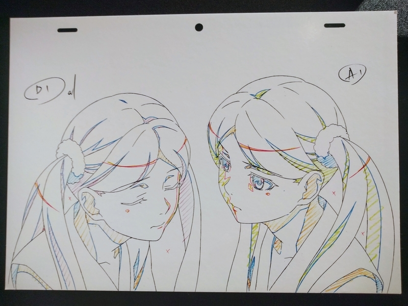 終物語・そだちロストのOP原画