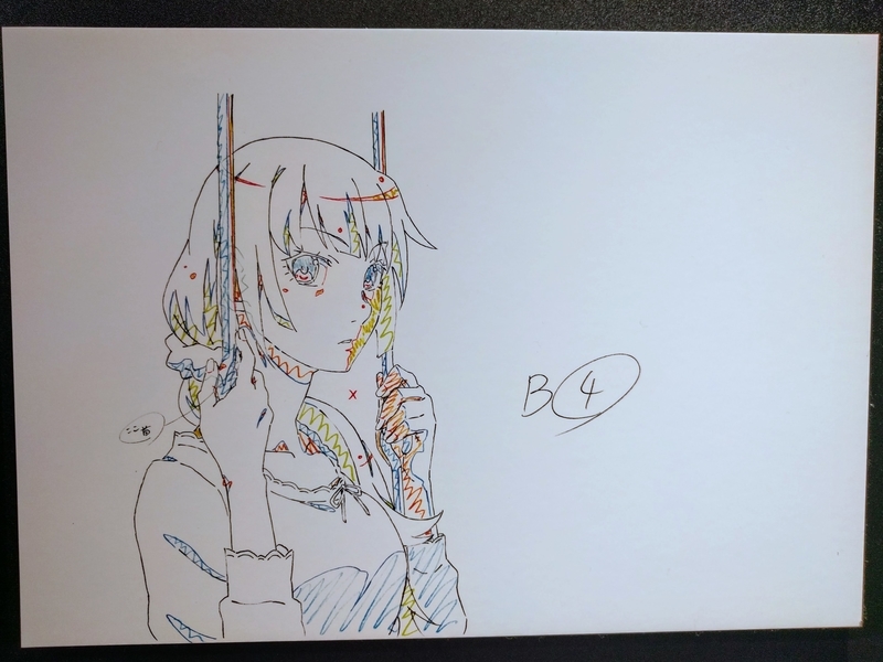終物語・ひたぎランデブーのOP原画