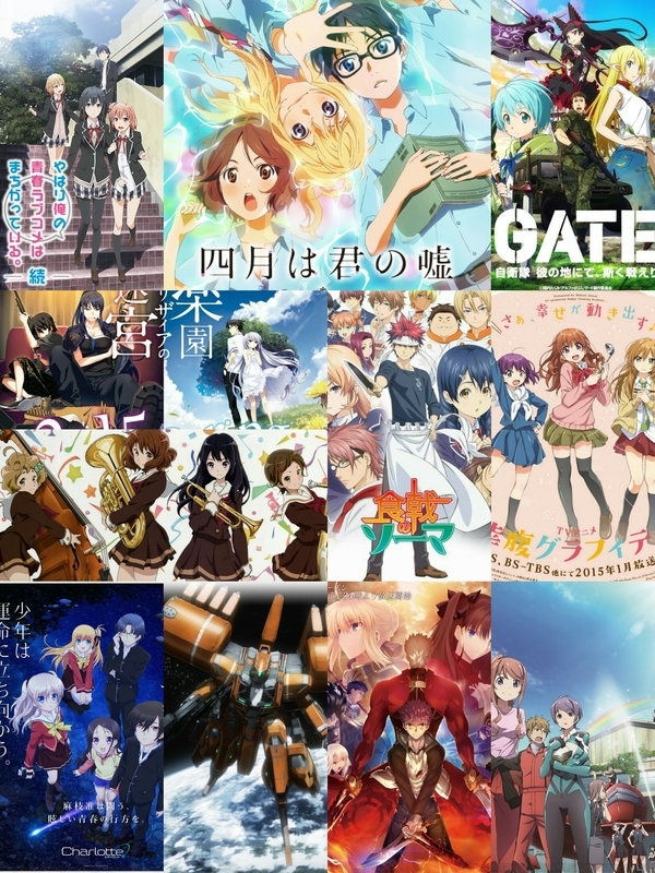 アニメ 15アニメベスト メモスト