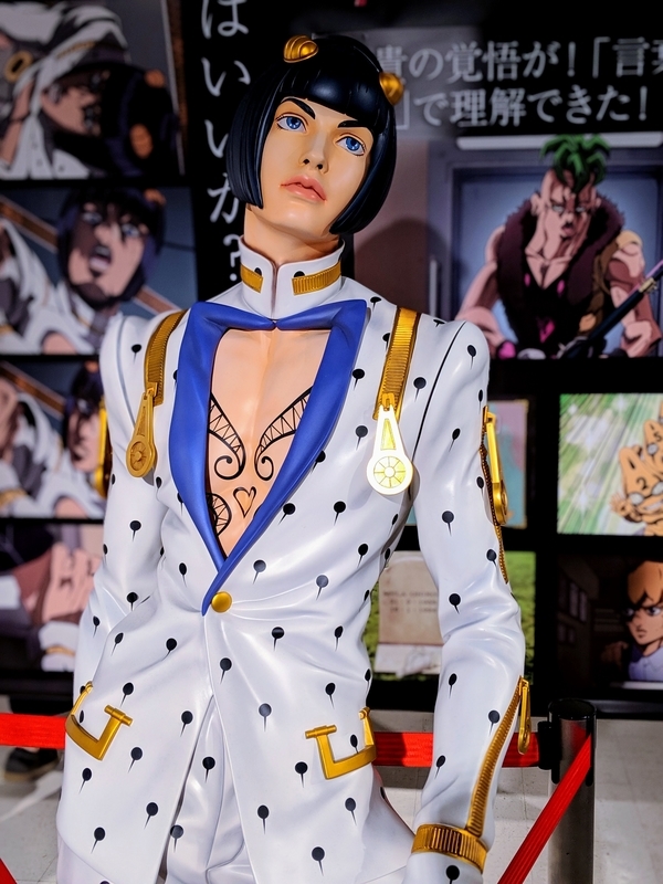 アニメ展 ジョジョ 黄金の風 原画展 感想 レポート 鋭い線が描写する磨き抜かれた肉体美が格好いい原画展 メモスト