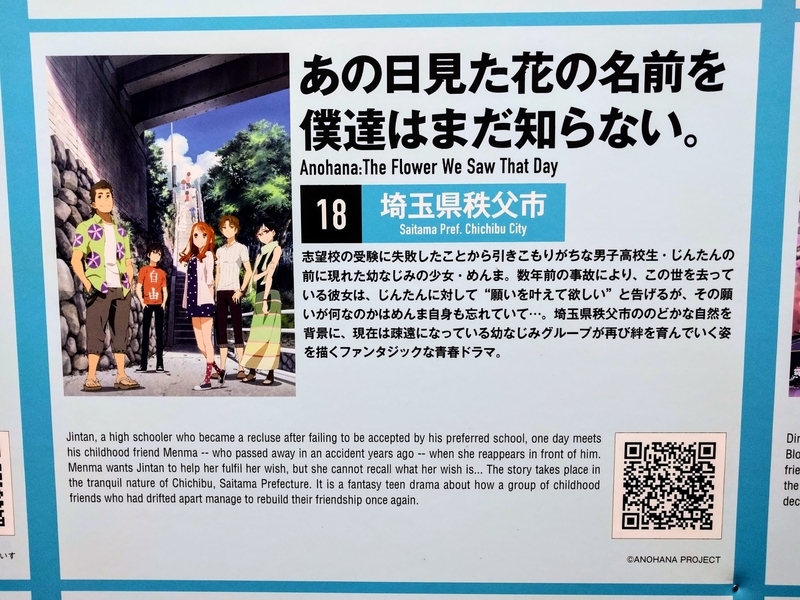 アニメツーリズム1番札所にて。