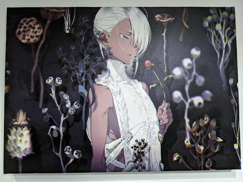 米山舞イラスト個展「SHE」の画像