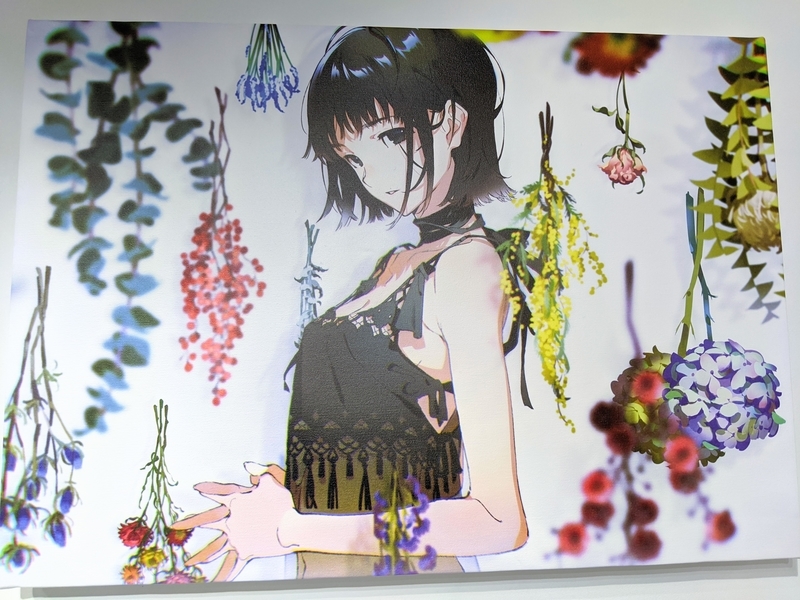 米山舞イラスト個展「SHE」の画像