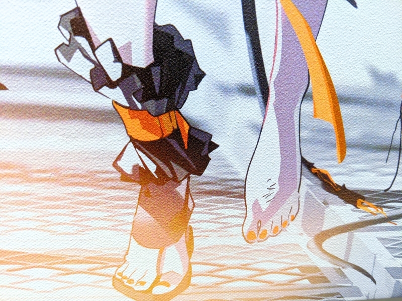 米山舞イラスト個展「SHE」の画像