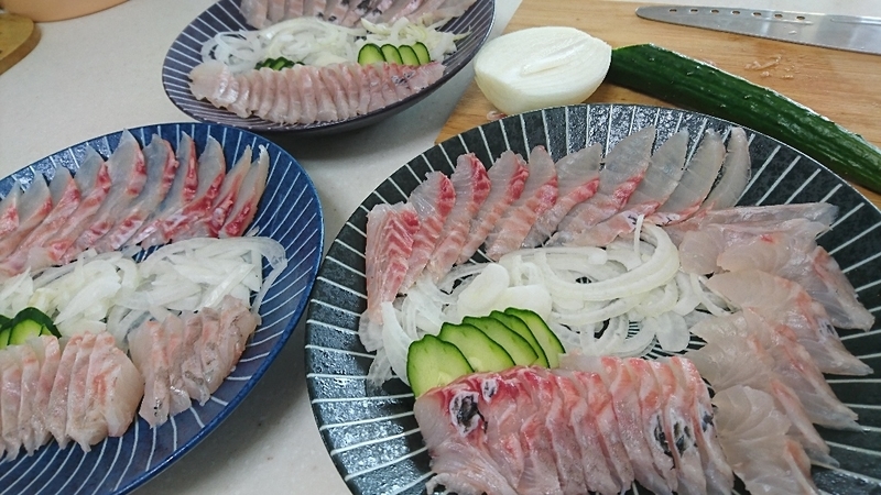 天然尾長グレのお造り グレ師ひろの軌跡 天然尾長グレのお造り グレ師ひろの軌跡