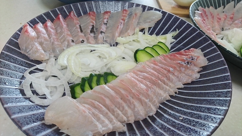 天然尾長グレのお造り グレ師ひろの軌跡 天然尾長グレのお造り グレ師ひろの軌跡