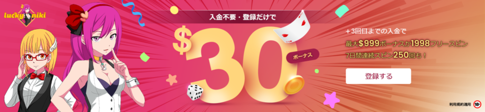 ラッキーニッキー記事下