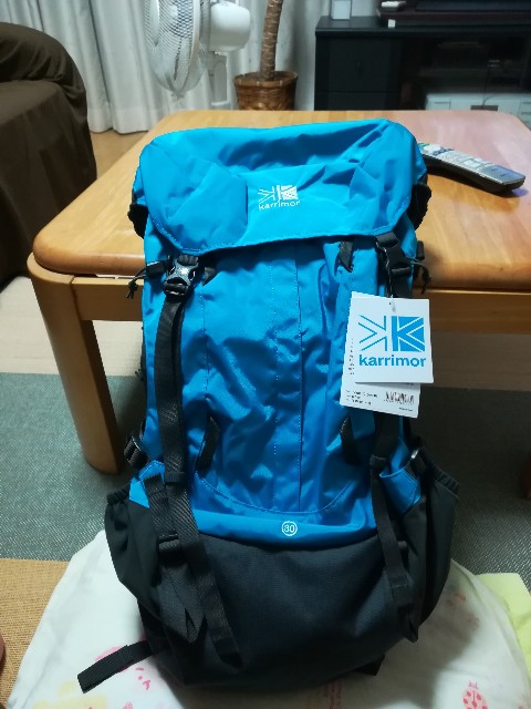 私の山道具選び カリマーリッジ30l 山のお誘い 迎珍縦走部