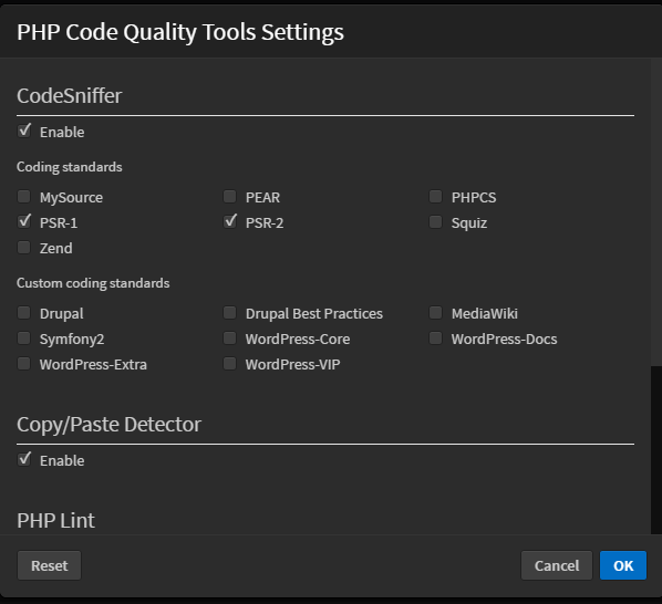 Phpの規約チェックのため Brakets1 14で Php Codesniffer を使う Windows10 Boku のitな日常