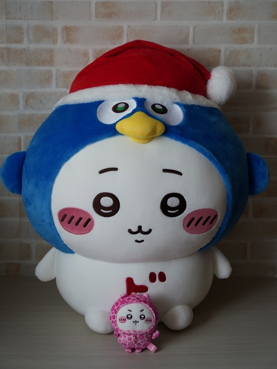 ちいかわ ドンペンなBIGぬいぐるみ&豹柄パジャマなマスコット」ドン