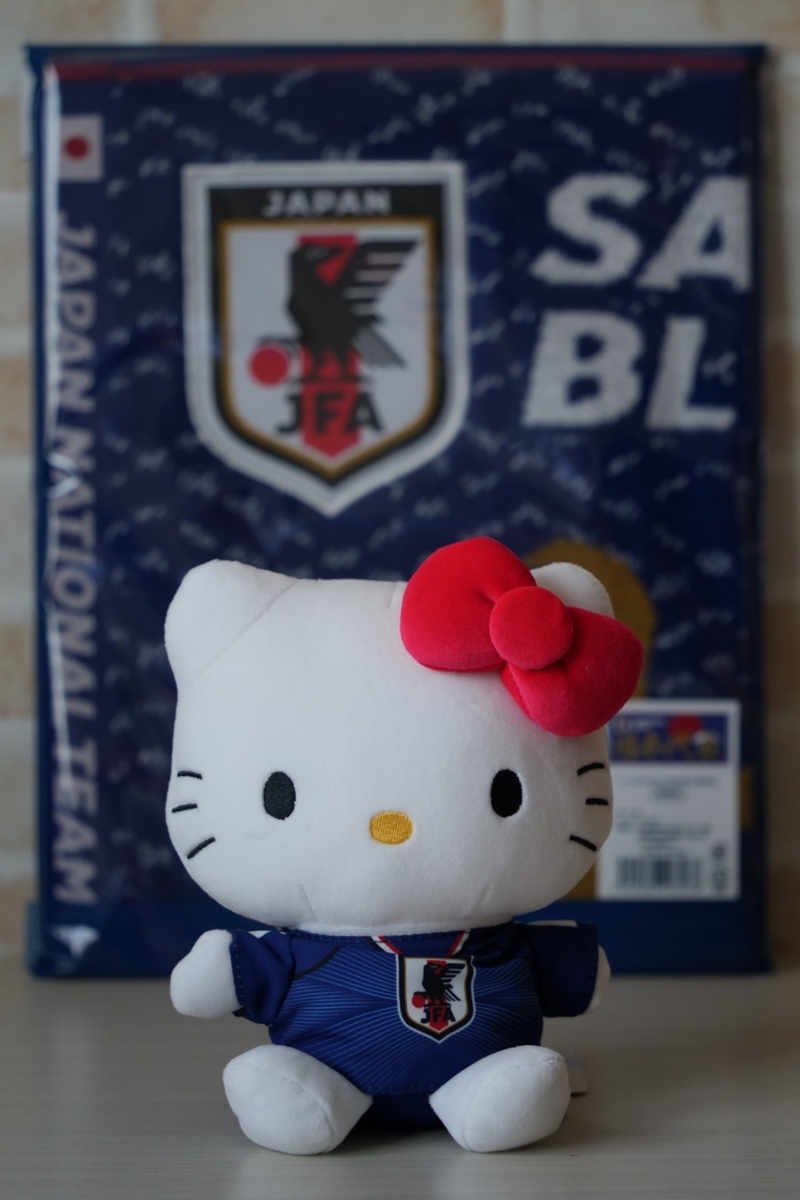 サムライブルー応援①サンリオキャラクターズ サッカー日本代表Ver