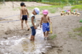 泥遊び（秋田県秋田市の楽しい幼稚園　新屋幼稚園）