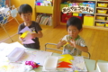 七夕飾り（秋田県秋田市の楽しい幼稚園　新屋幼稚園）