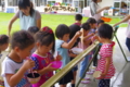 流しソウメン（秋田県秋田市の楽しい幼稚園　新屋幼稚園）食育