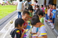 流しソーメン（秋田県秋田市の楽しい幼稚園　新屋幼稚園）食育