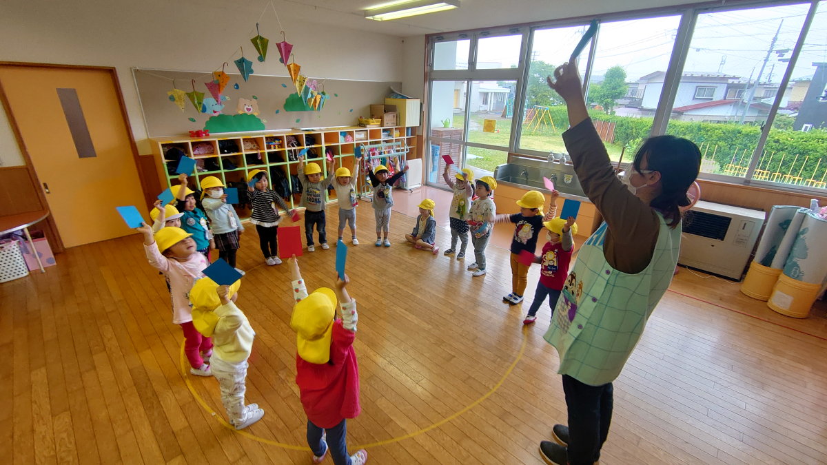 旗揚げゲーム 新屋幼稚園 ほいくえんのブログ