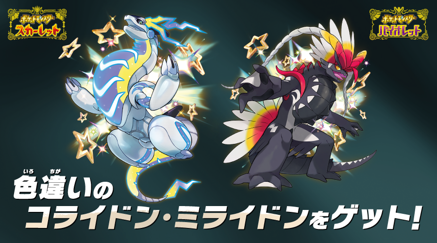 ポケモンSV】色違いミラコラ配布！！ - 弓チョコのポケモンブログ