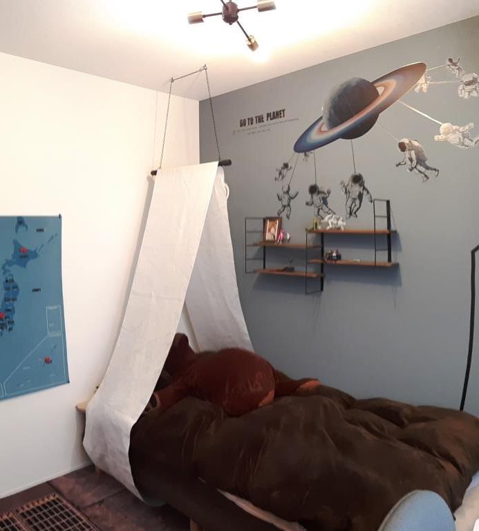 こども部屋にベッドテントをdiy Architecterの建物わっしょい
