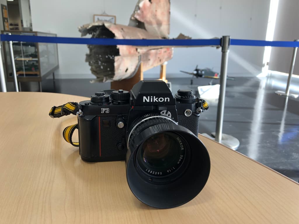 NIKON F3とAI NIKKOR 50mm f/1.4Sで旧筑波海軍航空隊司令部を撮ってき