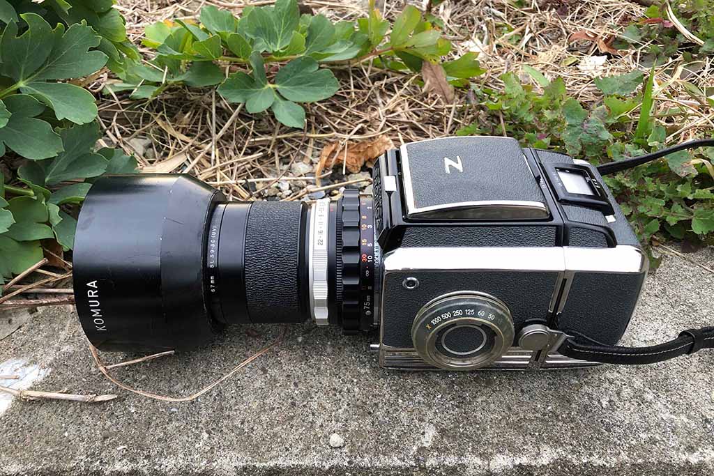 EXC+5] Zenza Bronica EC Camera Nikkor PC 75mm f2.8 200mm f4