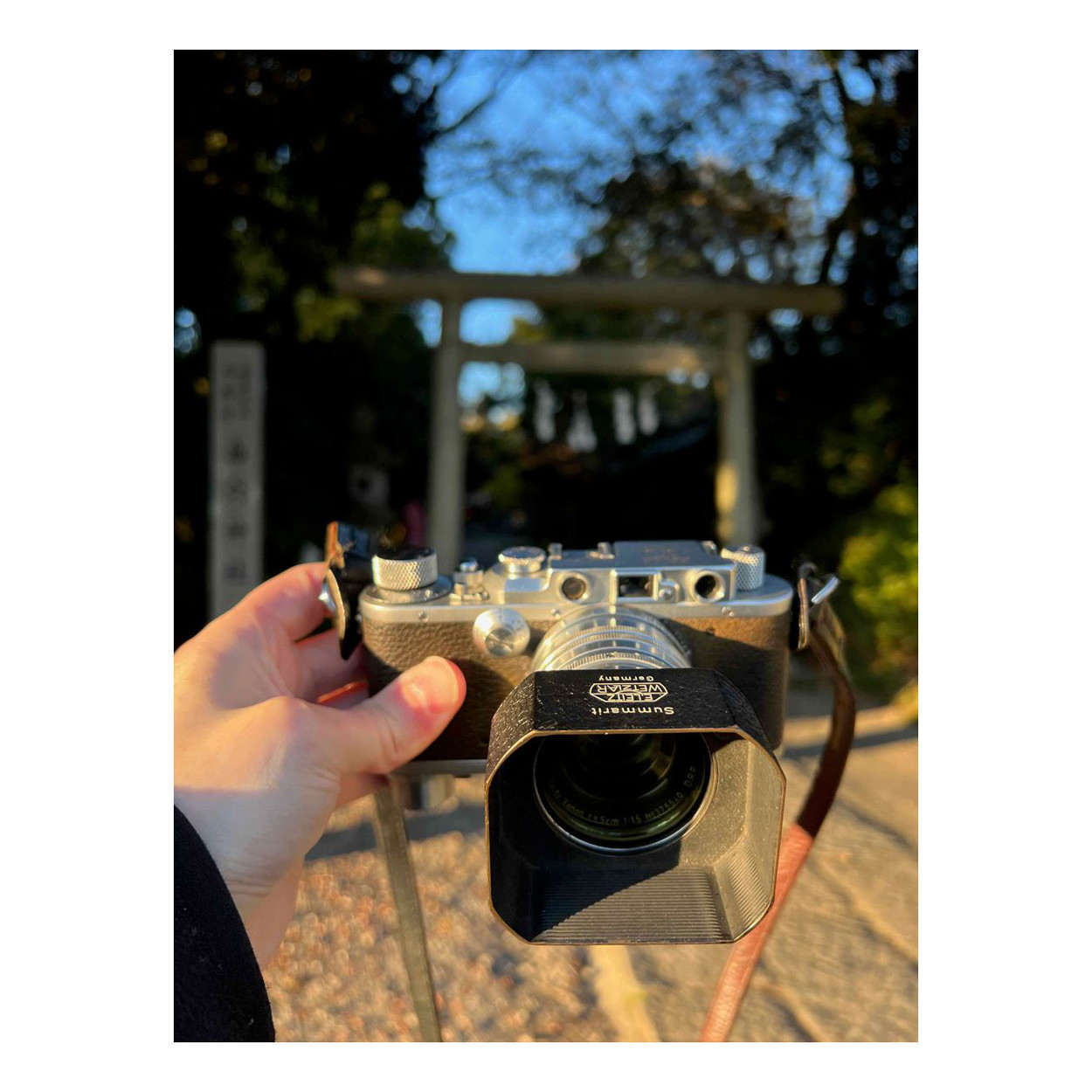バルナックライカIIIaとXenon 5cm f1.5にモノクロフィルムで蘇我 バルナックライカIIIaとXenon 5cm f1.5にモノクロフィルムで蘇我