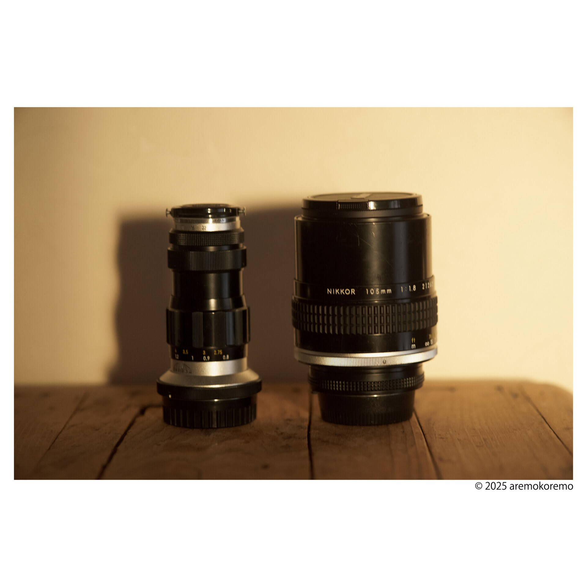 Ai NIKKOR 105mm f1.8S - カメラが欲しい、レンズが欲しい、あれ Ai NIKKOR 105mm f1.8S - カメラが欲しい、レンズが欲しい、あれ
