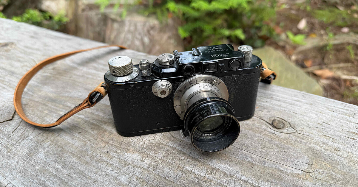 フィルムカメラ Leica drp Elmar 5cm 1:3,5 Leica DIIIとElmar 5cm f3.5とモノクロフィルムで撮ってきた - カメラ