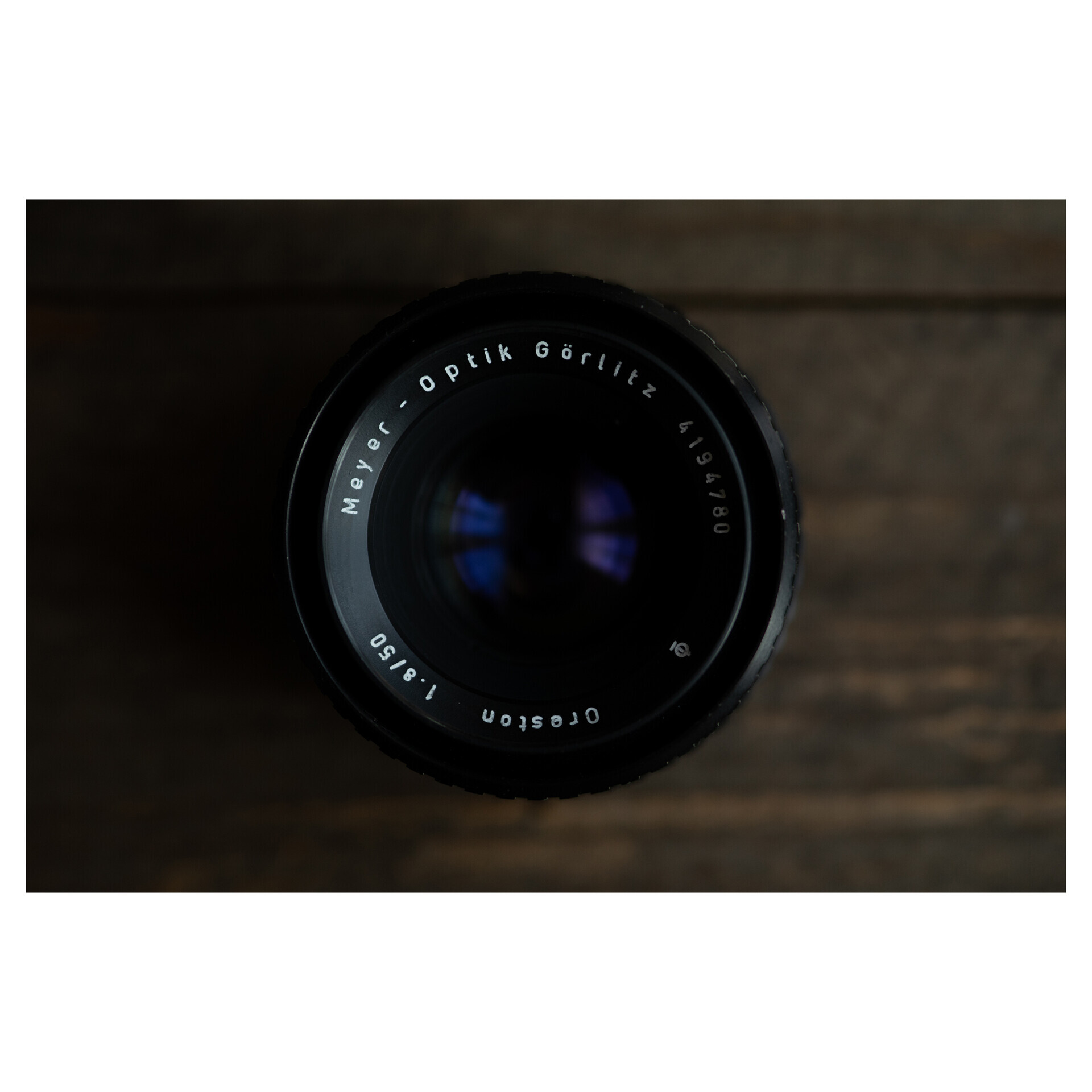 Meyer-Optik Görlitz Oreston 50mm f1.8 - カメラが欲しい、レンズが