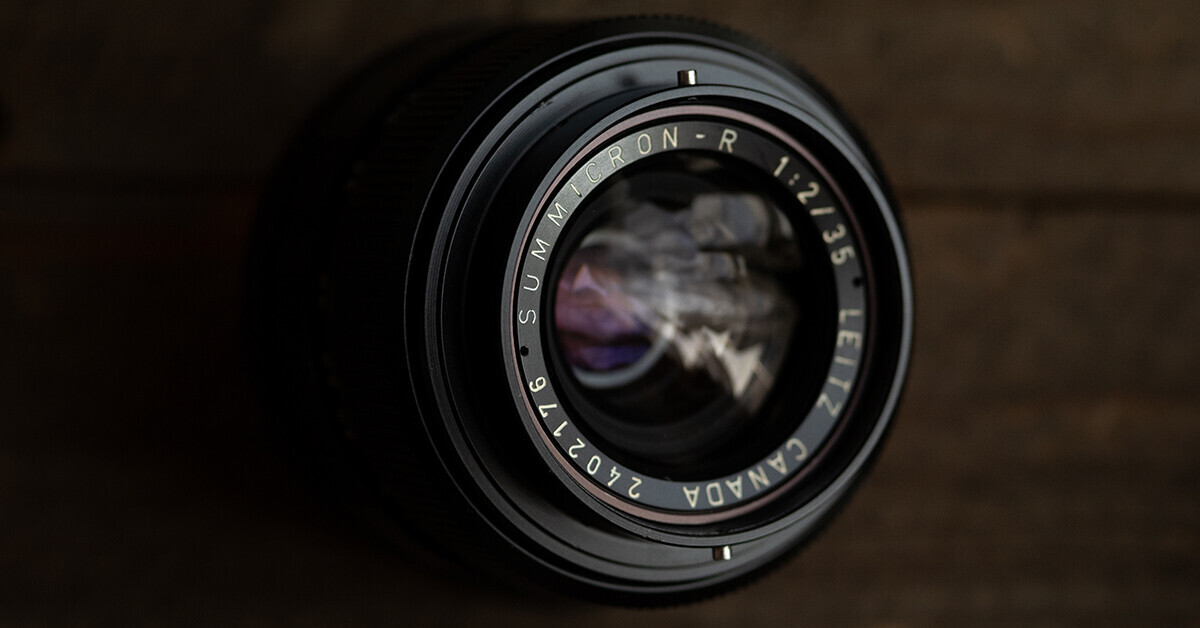 Leica Summicron-R 35mm f2 1st 