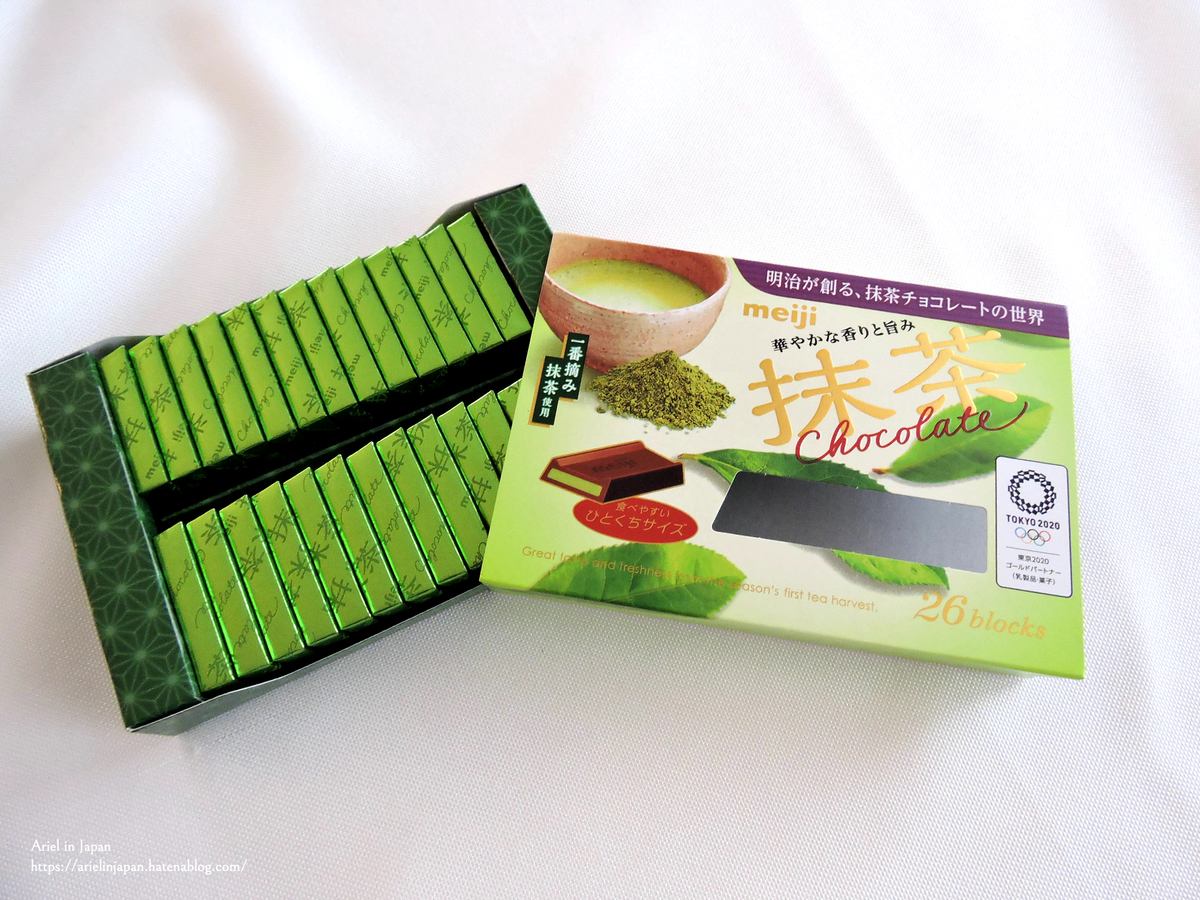 meiji 明治抹茶巧克力