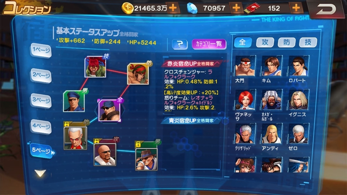 Kof 98 Um Ol コレクションの宿命オススメ組み合わせ Aries In World