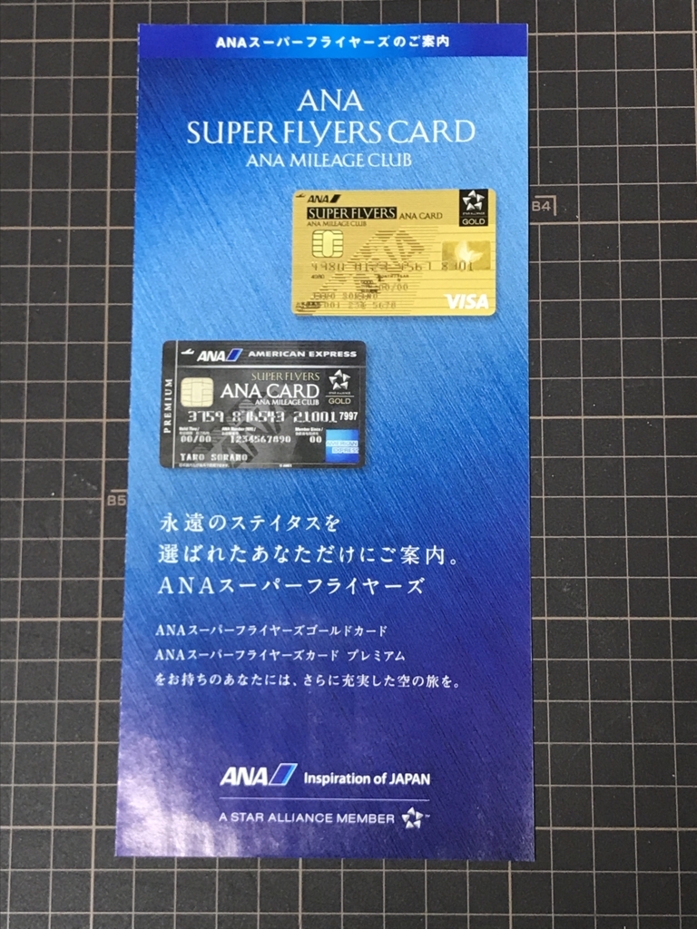 ANAマイレージクラブから手紙が届きました(^^) - 陸マイラーになって、イタリア行くぞ！！！
