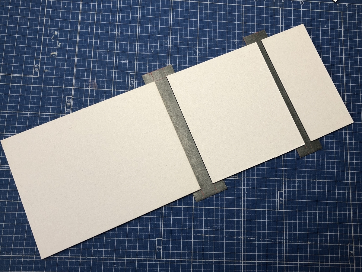 カルトナージュ】二つ折りミラーを試作 - ちくちくカフェ