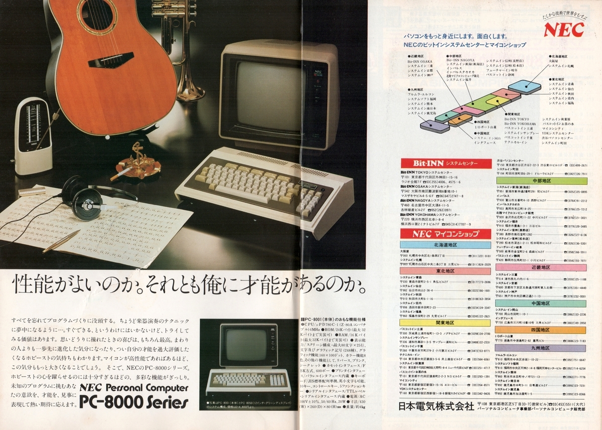 PC-8001とは思えない滑らかな動きに驚かされた『FAN FUN