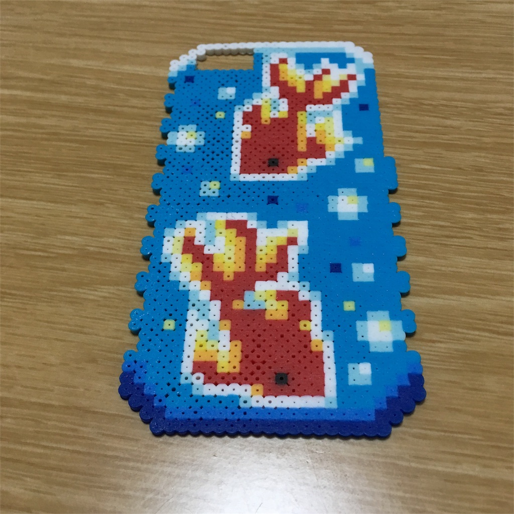 ナノビーズでスマホケースを作る 手製のなにがし