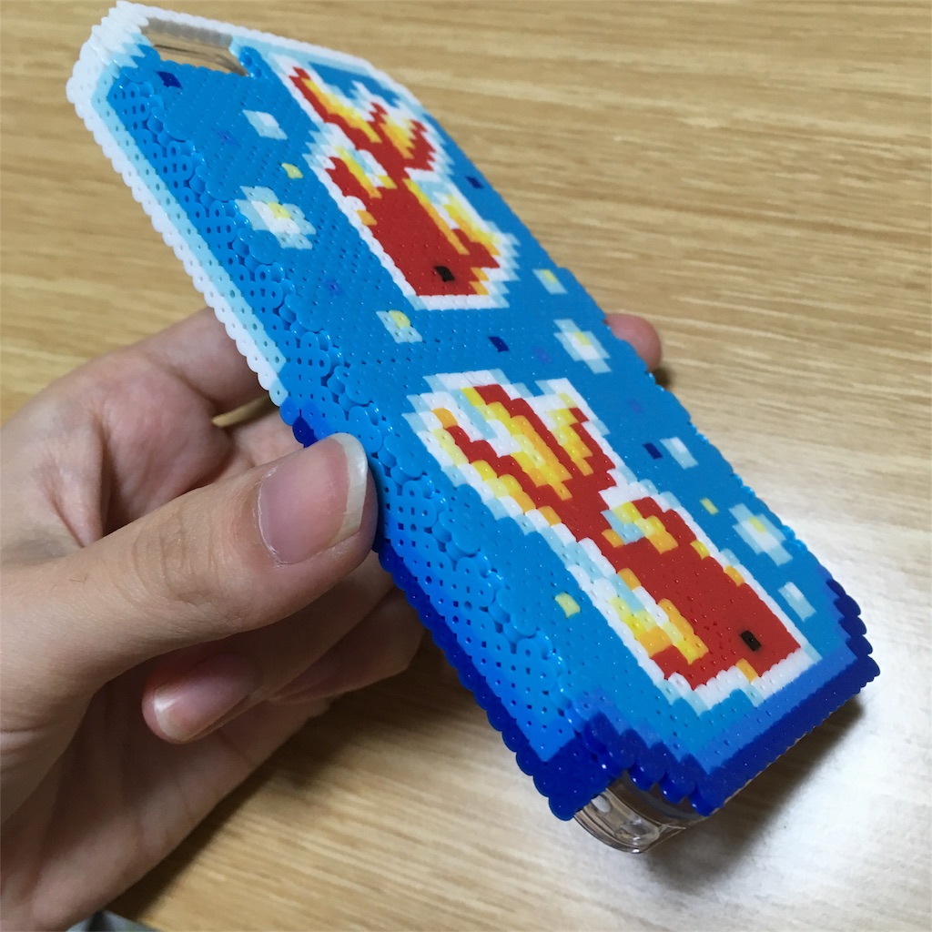 ナノビーズでスマホケースを作る 手製のなにがし