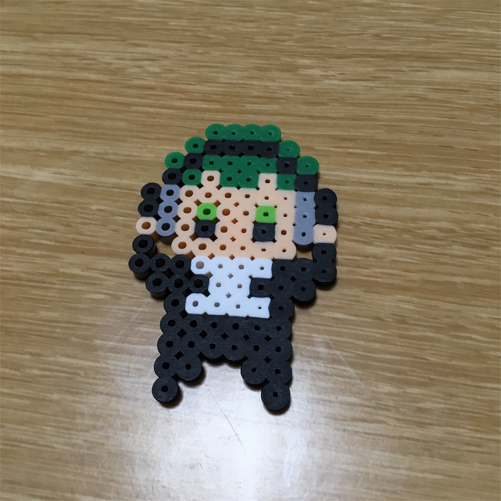 パーラービーズで2bro 作ってみました 手製のなにがし