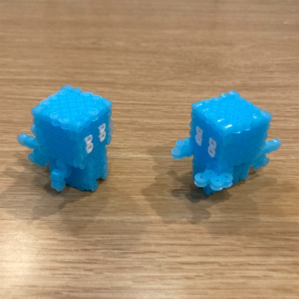 パーラービーズでマインクラフトのアレイを作る - 手製のなにがし